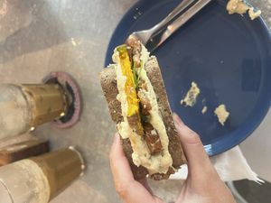 Sandwichh  at Roots Plant-Based Cafe in Da Nang