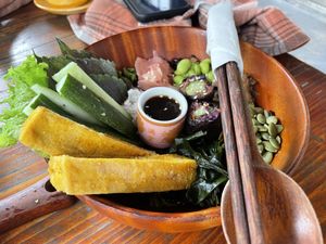 Nori bowl  at Roots Plant-Based Cafe in Da Nang
