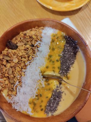 Back to roots smoothie at Roots Plant-Based Cafe in Da Nang