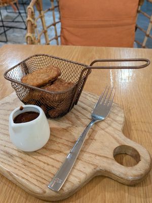 Tempeh Sticks at Roots Plant-Based Cafe in Da Nang