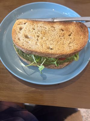 Basil Sandwich   at Roots Plant-Based Cafe in Da Nang