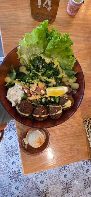 Falafel Bowl😍😍 at Roots Plant-Based Cafe in Da Nang