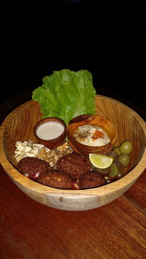 Mediterranean Bowl at Roots Plant-Based Cafe in Da Nang