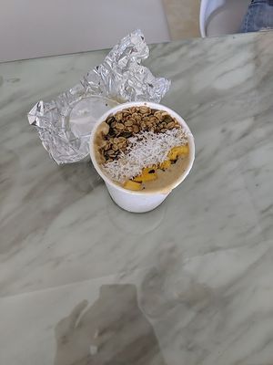Smoothie bowl (take out) at Roots Plant-Based Cafe in Da Nang