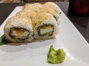 Tofu Kimchi Roll - Veganized at Curry and Sushi in 