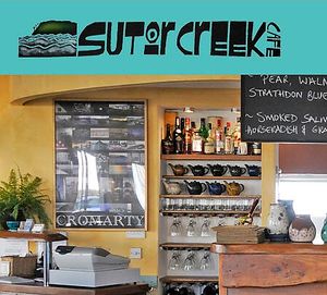 Sutor Creek at Sutor Creek Cafe in Cromarty