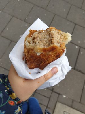 Sausage roll at Blank Coffee in South West London