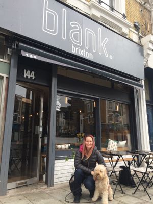 Outstanding...and dog friendly! at Blank Coffee in South West London