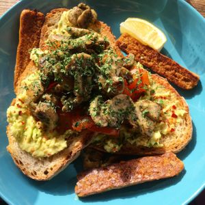 Brunch  at Blank Coffee in South West London