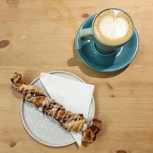 Cinnamon swirl at Blank Coffee in South West London