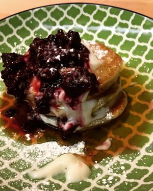 Pancakes at Blank Coffee in South West London