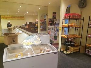 inside at Paradis Végétarien in Montreal