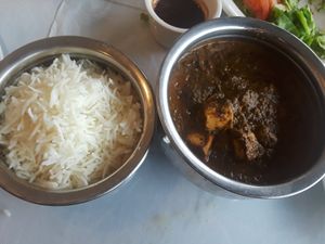 Palaak tofu at Jyoti's World Cuisine in Charlotte