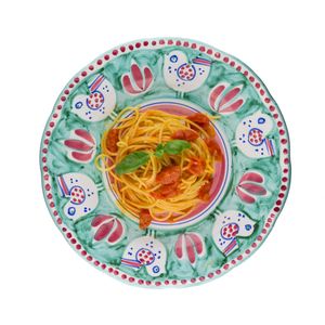 Spaghetti with cherry tomatoes at Il Tridente in Positano