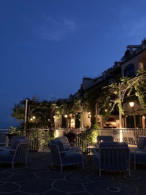 View at Il Tridente in Positano