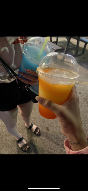 slushies aren’t the best😒 at The Ice Cream Hut in Midhurst