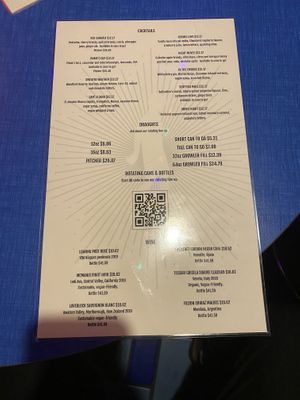 Menu  at Jane Bond Cafe in Kitchener