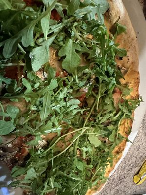 Veganka pizza  at Strgar+Veganika in Crnomelj