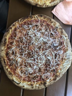 Vegan Pizza at Strgar+Veganika in Crnomelj