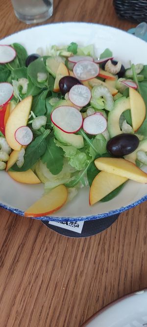 salad at Korobač in Kamnik