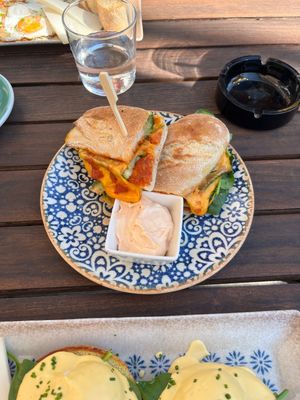 Sandwich veggie   at Korobač in Kamnik