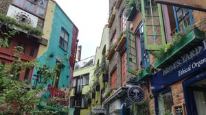 Outside at Homeslice - Neal's Yard in London