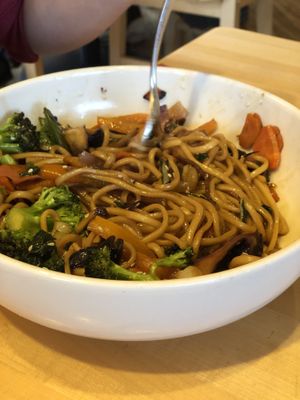 Vegetable Stir Fry at Cafe Manna in Brookfield