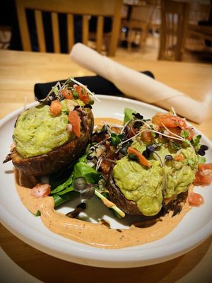 Loaded Potatoes  at Cafe Manna in Brookfield