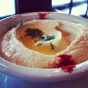 hummus at Skaf's Lebanese Cuisine in Glendale