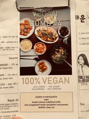 Vegan bomb at KoreaTown Rest in Warsaw