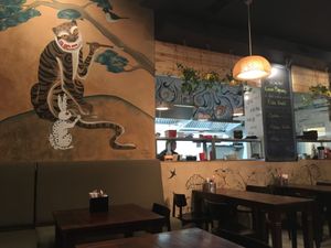 Interior at KoreaTown Rest in Warsaw