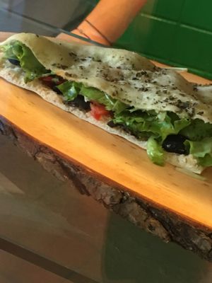 Focaccia  at Vegrano in Lucca