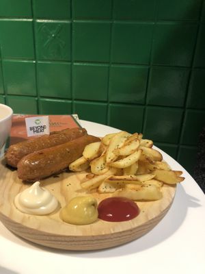 Beyond sausages  at Vegrano in Lucca