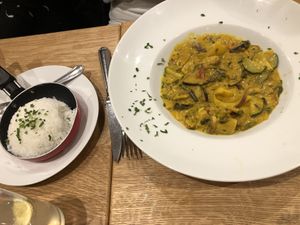 Very good curry at Gasthof Rosner in Altenmarktlim Pongau