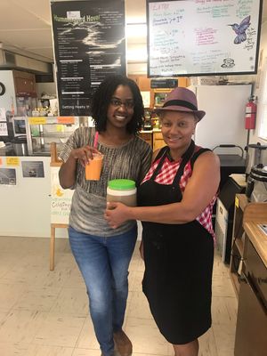 My first visit! The owner is very nice and knowledgeable! Bonus... she has a medical background!! at Hummingbird Hover in Forrest City