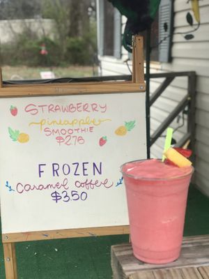 Strawberry pineapple  at Hummingbird Hover in Forrest City
