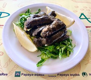 Vine leaves  at Papaya in Aqaba