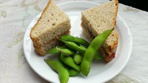 pb and j at Cafe Mundo in Newport