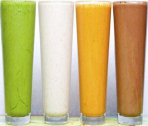 smoothie time at Catch A Healthy Habit Cafe in Fairfield