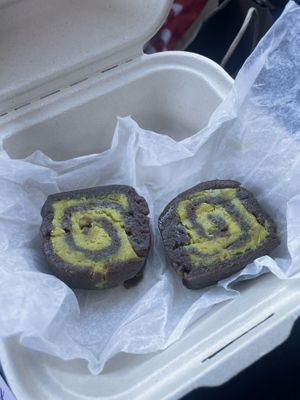 Cinnamon rolls  at Catch A Healthy Habit Cafe in Fairfield