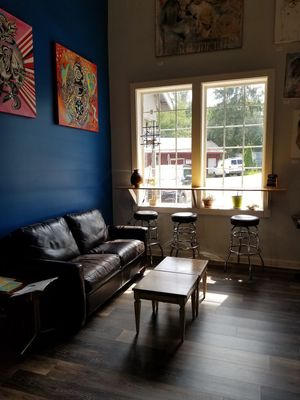 . at PennyCup Coffee Haw Creek in Asheville