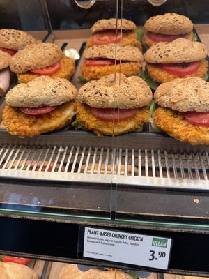 vegan chicken  at backWERK in Siegen