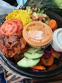 The Vegan Bowl at The Hummus & Pita Co in Brookfield