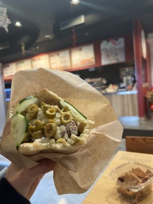   at The Hummus & Pita Co in Brookfield