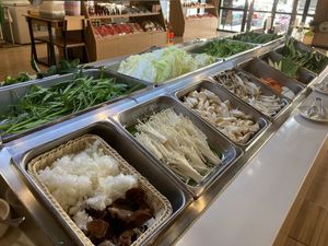 Shabu buffet selection 1  at A Pot Shabu in Pattaya
