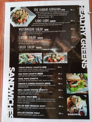 Menu 3 at The Kasbah in Langkawi