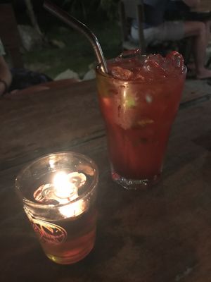 the best strawberry mojito I’ve ever had, for 18RM  at The Kasbah in Langkawi