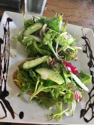 Avo toast at The Kasbah in Langkawi