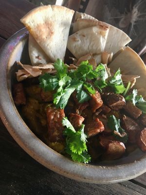Veggie korma at The Kasbah in Langkawi