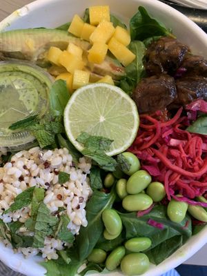 Salad box   at Pret A Manger - Exmouth Market in London